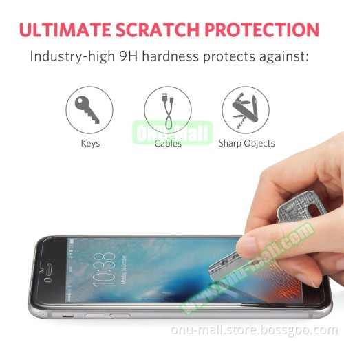 Factory Price 2.5D Explosion-proof Screen Protector for iPhone 7 Tempered Glass